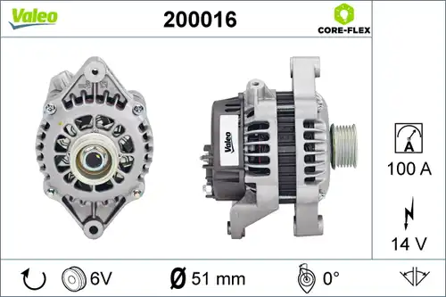 генератор VALEO 200016