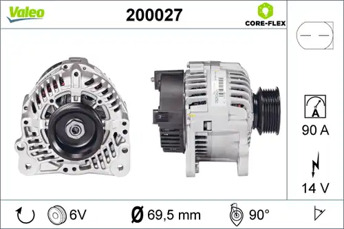 генератор VALEO 200027