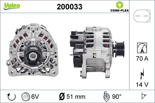 генератор VALEO 200033