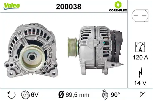 генератор VALEO 200038