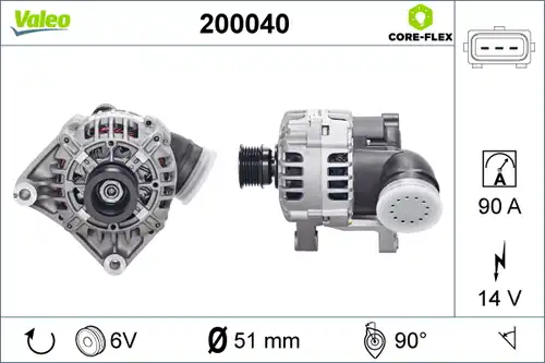 генератор VALEO 200040