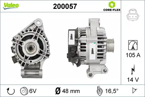 генератор VALEO 200057