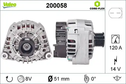 генератор VALEO 200058