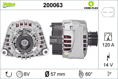 генератор VALEO 200063