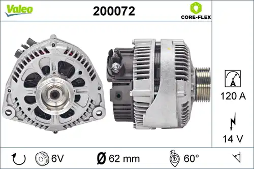 генератор VALEO 200072