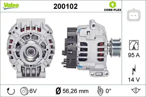 генератор VALEO 200102