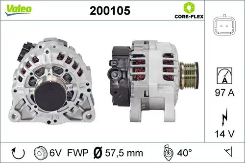 генератор VALEO 200105