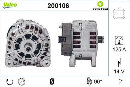 генератор VALEO 200106