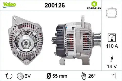 генератор VALEO 200126