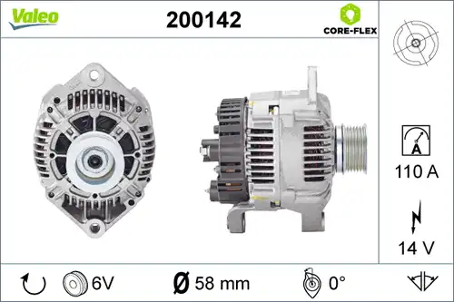 генератор VALEO 200142