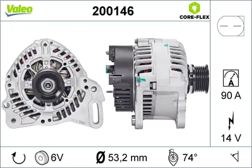 генератор VALEO 200146
