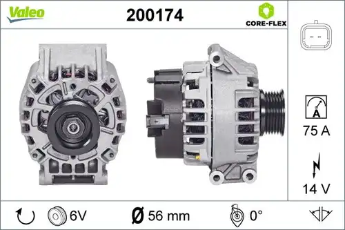 генератор VALEO 200174