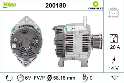 генератор VALEO 200180