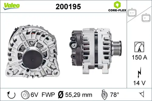 генератор VALEO 200195