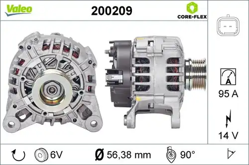 генератор VALEO 200209
