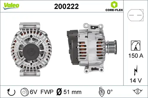 генератор VALEO 200222