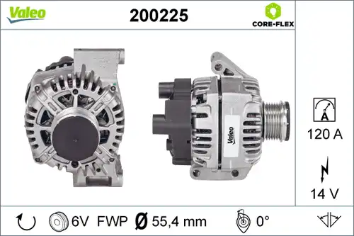 генератор VALEO 200225