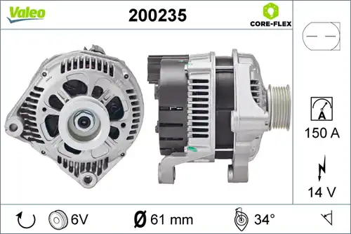генератор VALEO 200235