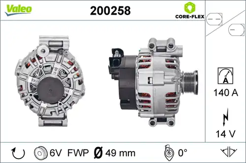 генератор VALEO 200258