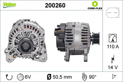 генератор VALEO 200260
