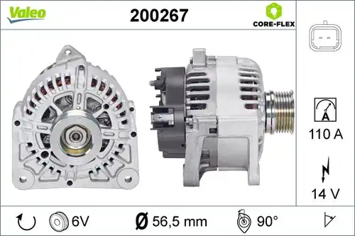 генератор VALEO 200267