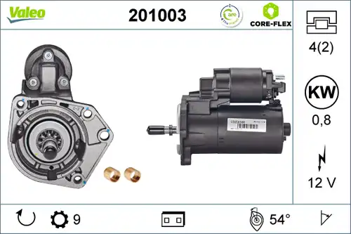 стартер VALEO 201003