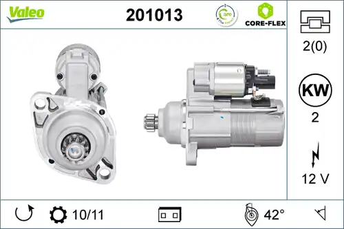 стартер VALEO 201013