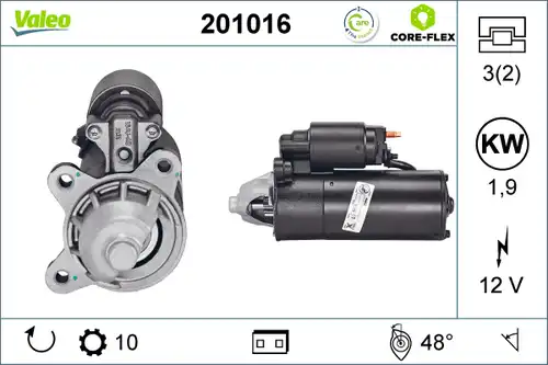 стартер VALEO 201016
