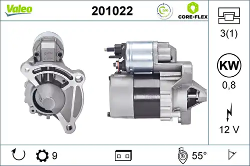 стартер VALEO 201022