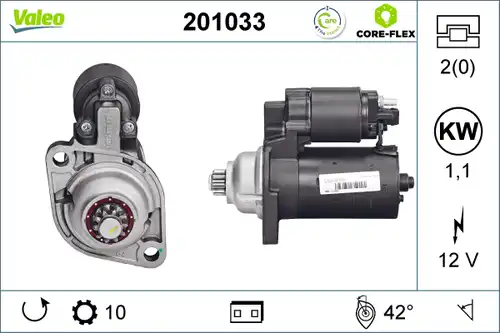 стартер VALEO 201033