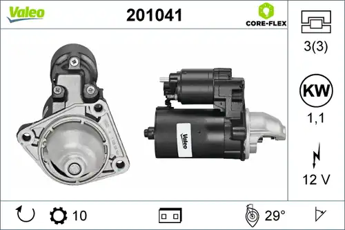 стартер VALEO 201041