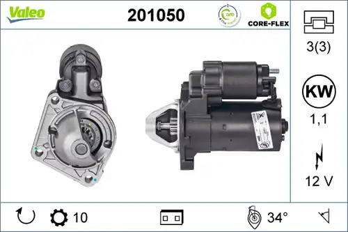 стартер VALEO 201050