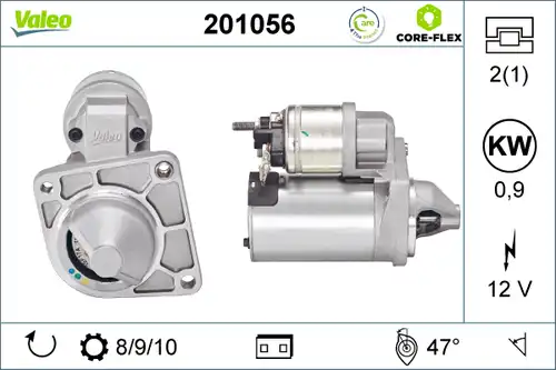 стартер VALEO 201056