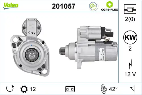 стартер VALEO 201057