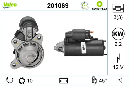 стартер VALEO 201069