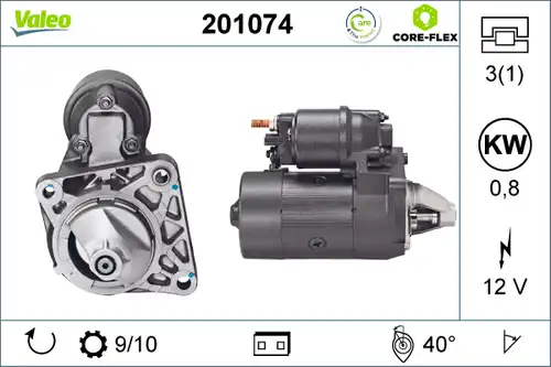стартер VALEO 201074