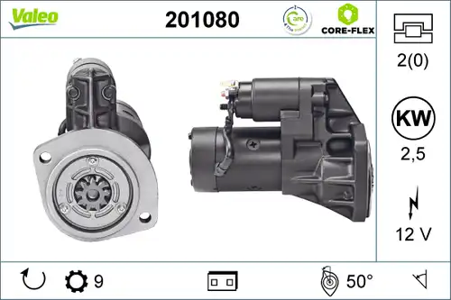 стартер VALEO 201080