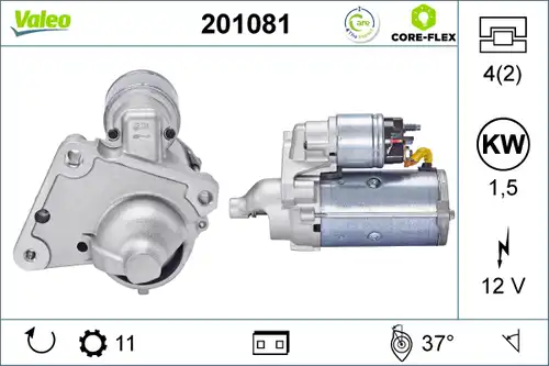 стартер VALEO 201081