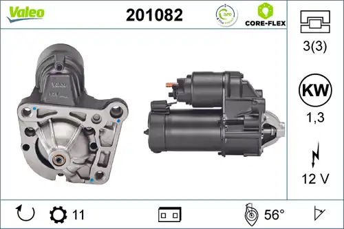 стартер VALEO 201082