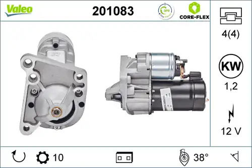 стартер VALEO 201083