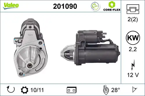 стартер VALEO 201090