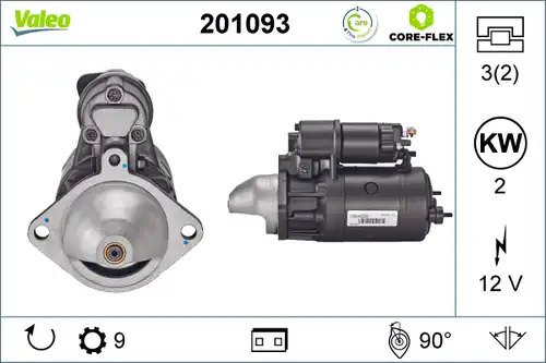 стартер VALEO 201093