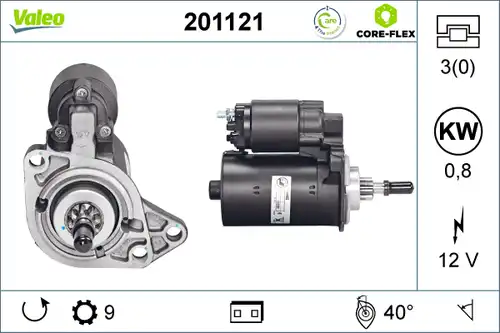стартер VALEO 201121