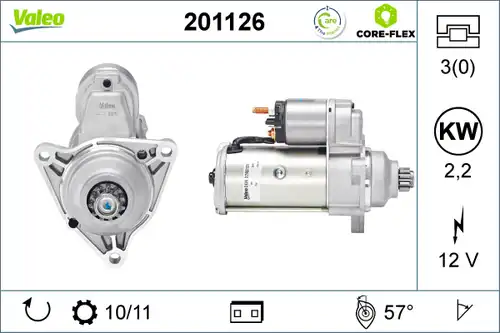 стартер VALEO 201126