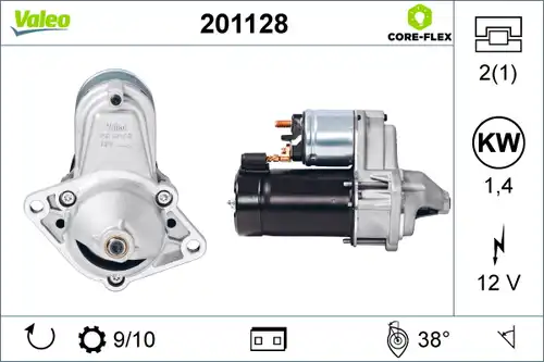 стартер VALEO 201128