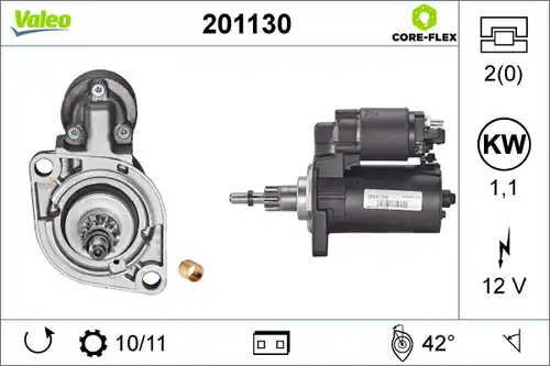 стартер VALEO 201130