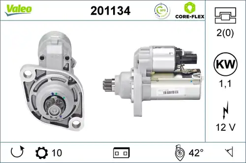 стартер VALEO 201134