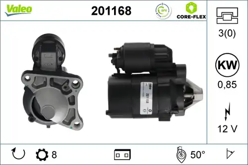 стартер VALEO 201168