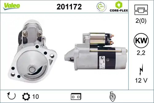 стартер VALEO 201172
