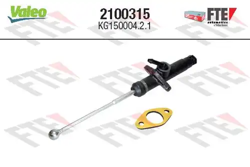 горна помпа на съединител VALEO 2100315